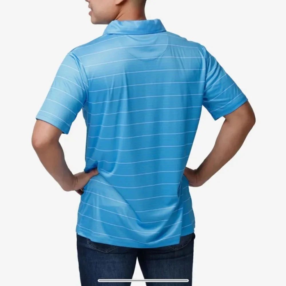 GREG NORMAN ML75 PLAY-DRY GOLD POLO SHIRT